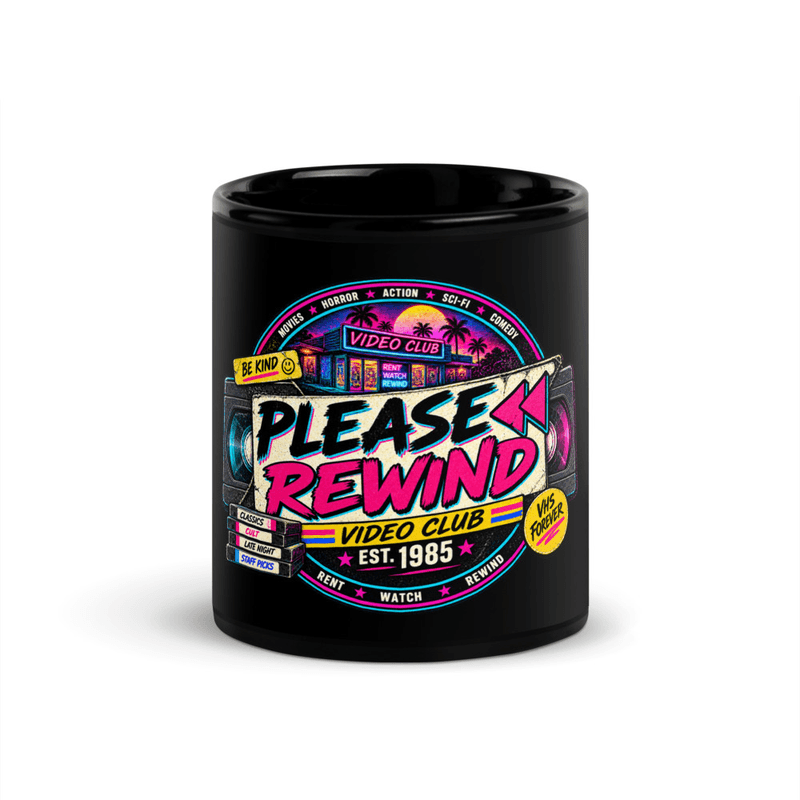 Please Rewind Glossy Mug