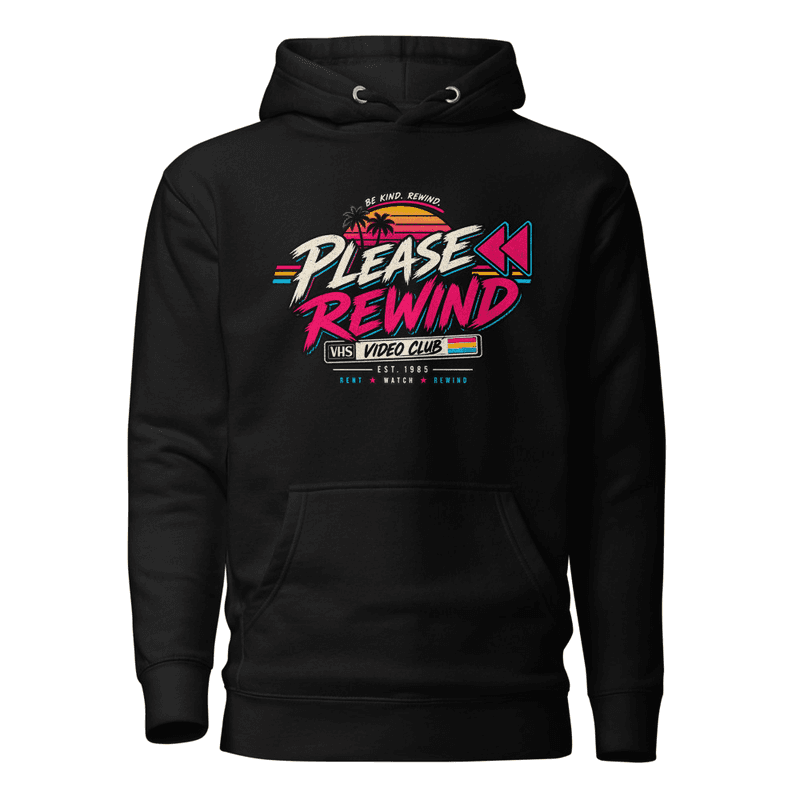 Please Rewind Classic Hoodie