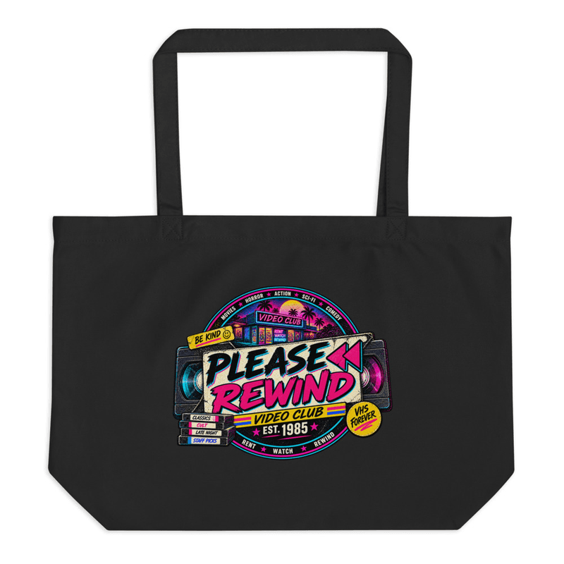 Please Rewind tote bag
