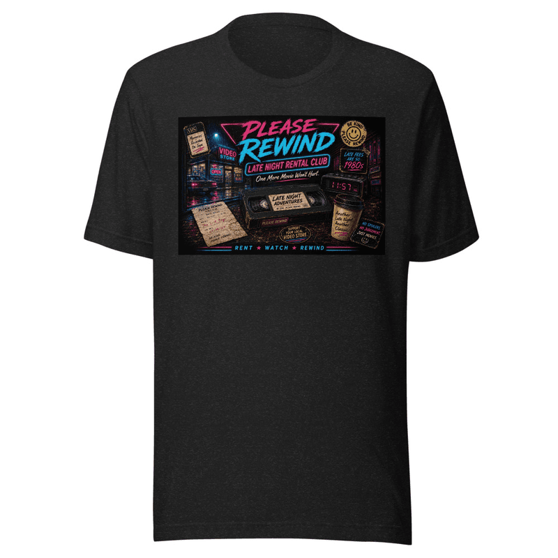 Please Rewind Late Night Club Tee