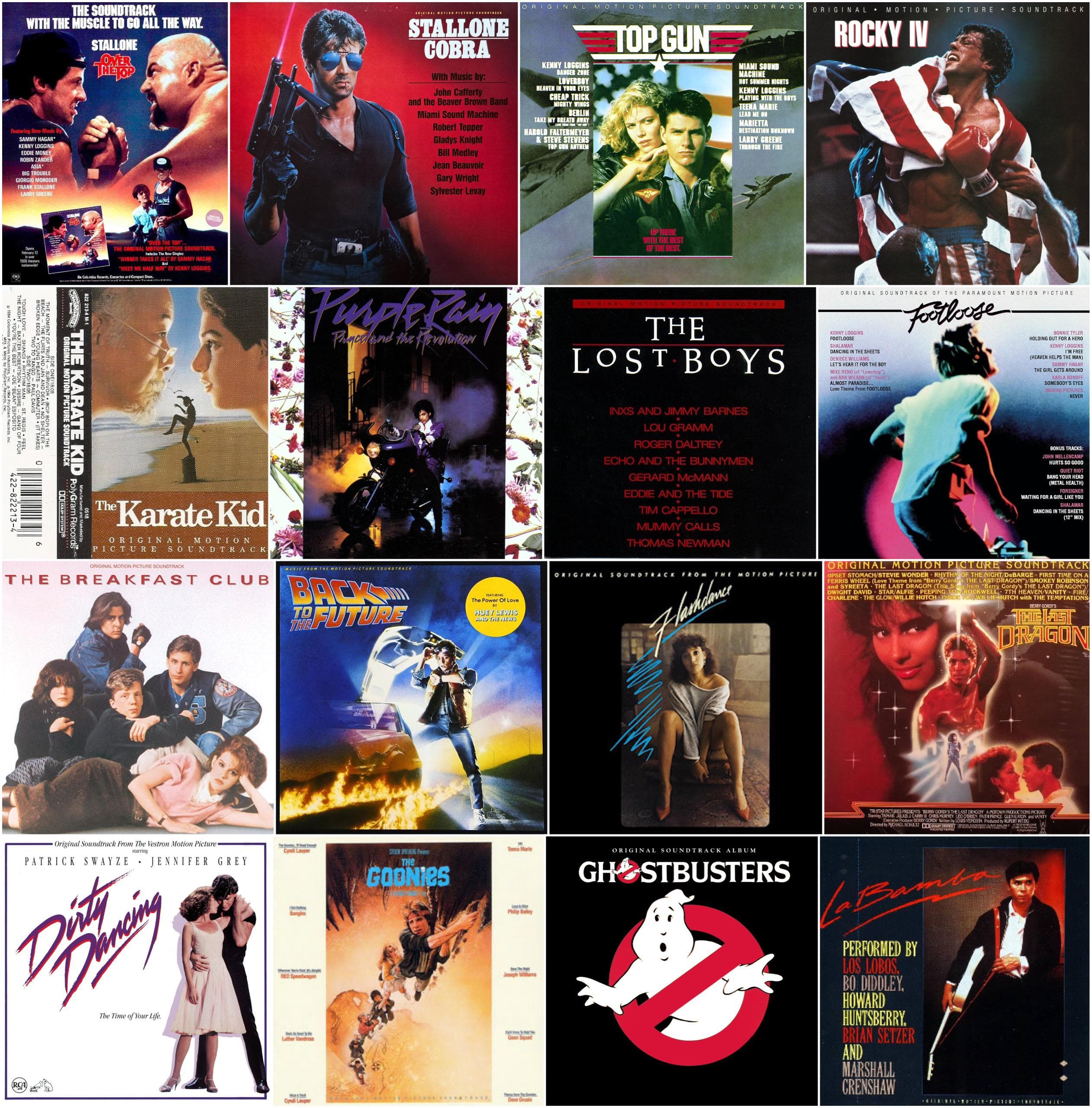 The Greatest Movie Soundtracks of the 80s