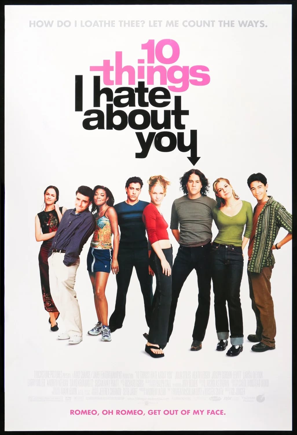 10 Things I Hate About You movie poster
