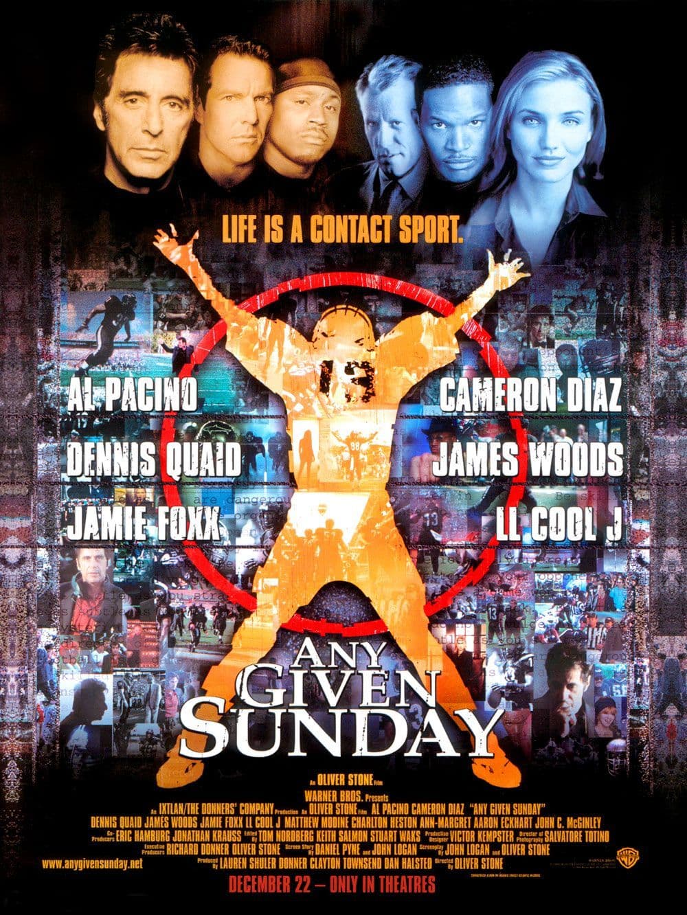 Any Given Sunday movie poster