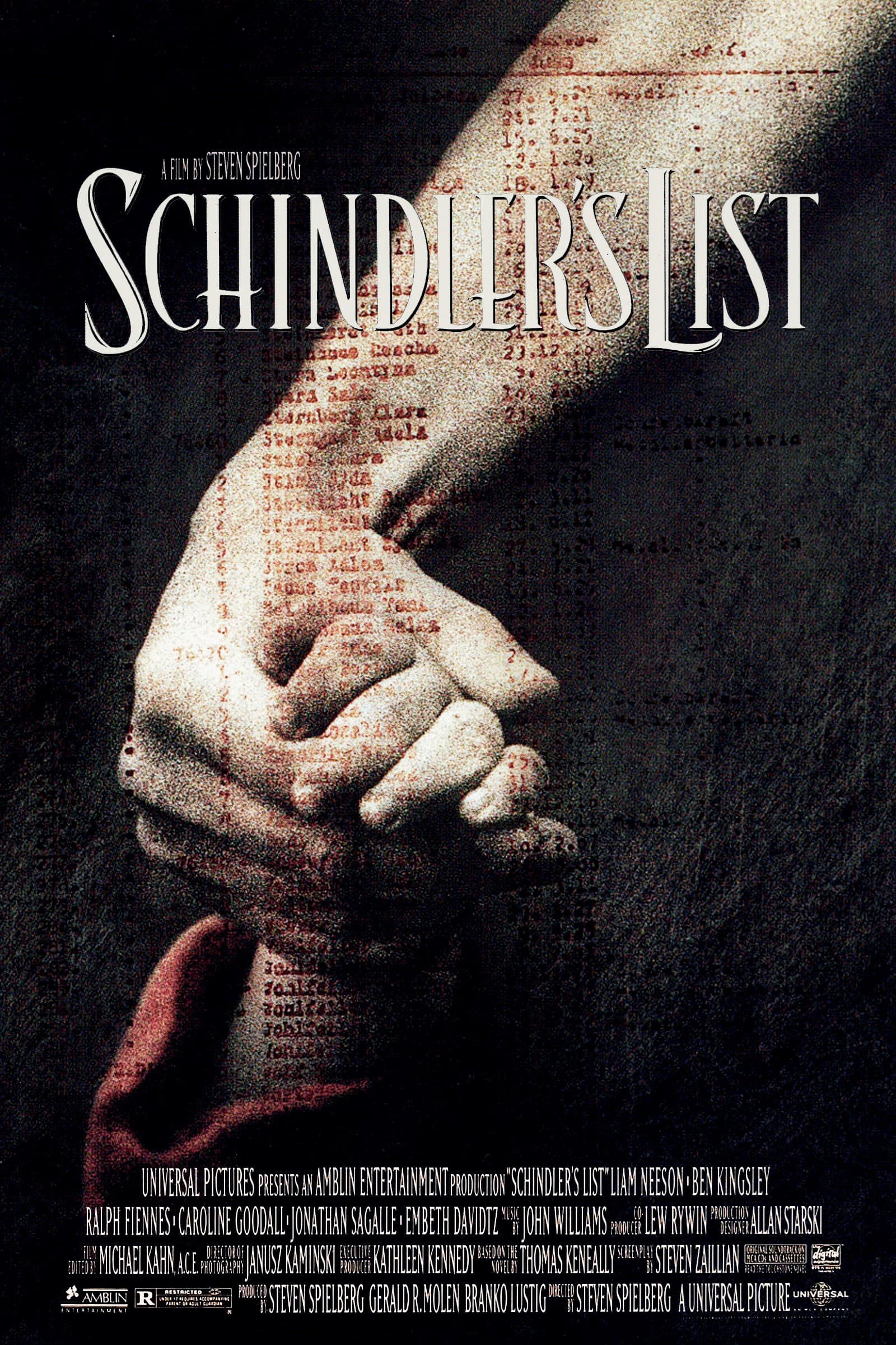 Schindler's List movie poster